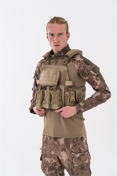 Bikatex Fırtına Atak Hücum Yeleği Göbek Üstü