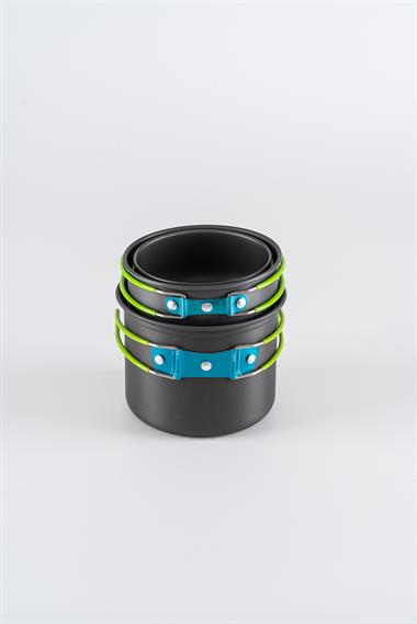 Kamp Pişirme Seti 4 Parça Katlanır - Ug-0137