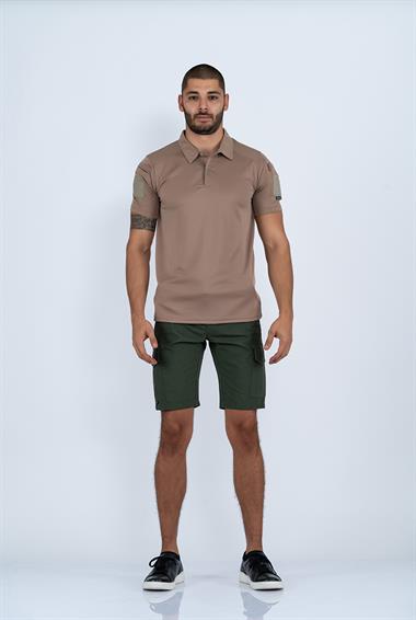 Combat Tactical Outdoor Bermuda Erkek Kapri Kargo Cepli Yürüyüş Şortu - 701