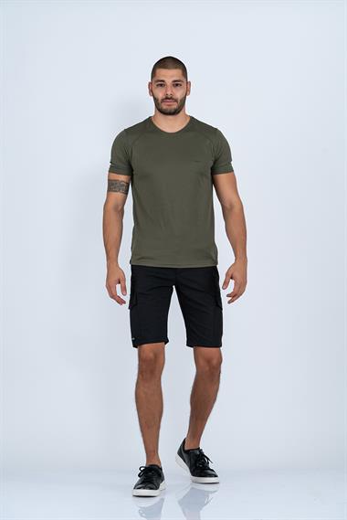 Combat Tactical Outdoor Bermuda Erkek Kapri Kargo Cepli Yürüyüş Şortu - 701