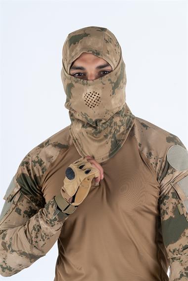 Combat Tactical Outdoor Balaklava Kar Maskesi Kışlık Boyunluk Maske - 041