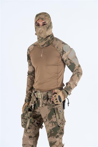 Combat Tactical Outdoor Balaklava Kar Maskesi Kışlık Boyunluk Maske - 041