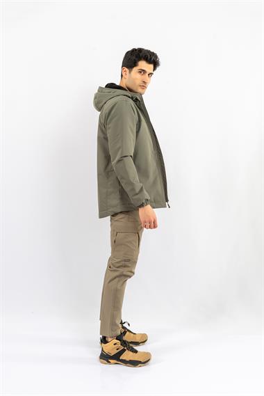 Combat Tactical Outdoor Taktik Mont Spor Kapüşonlu Mont Mevsimlik Dik Yaka Mont - 318