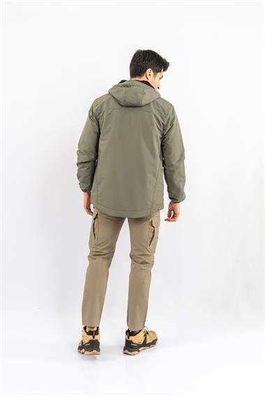 Combat Tactical Outdoor Taktik Mont Spor Kapüşonlu Mont Mevsimlik Dik Yaka Mont - 318