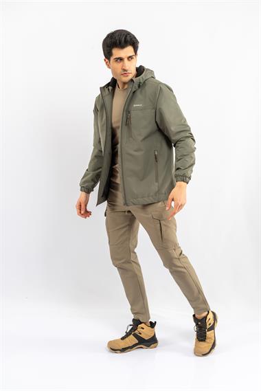 Combat Tactical Outdoor Taktik Mont Spor Kapüşonlu Mont Mevsimlik Dik Yaka Mont - 318