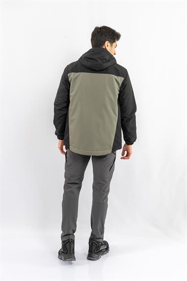 Combat Tactical Outdoor Taktik Mont Spor Kapüşonlu Mont Mevsimlik Dik Yaka Mont - 318