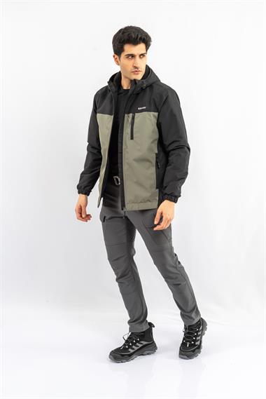 Combat Tactical Outdoor Taktik Mont Spor Kapüşonlu Mont Mevsimlik Dik Yaka Mont - 318