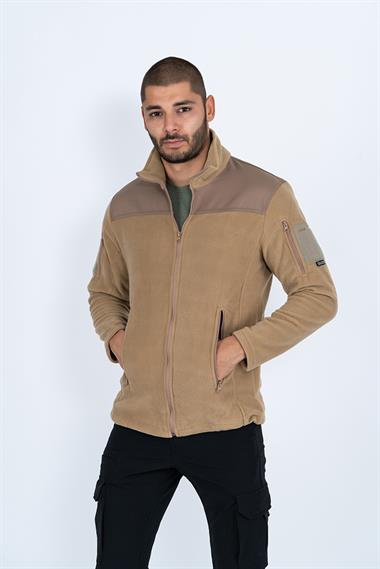 Bikatex Taktik Dik Yaka Erkek Polar Mont - 321