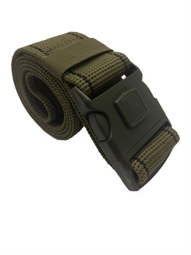 Combat Tactikal Outdoor Taktik Kemer Kot Ve Kanvas Uygun Tokalı Spor Kemer Haki -  003