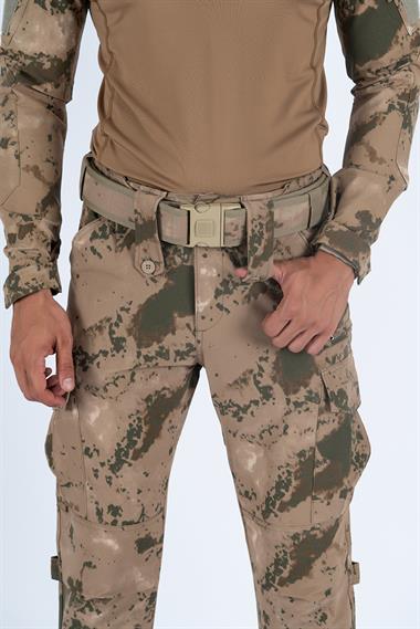 Bikatex Taktik Kemer Palaska Ayarlanabilir Cırtlı Palaska  Kmr-003