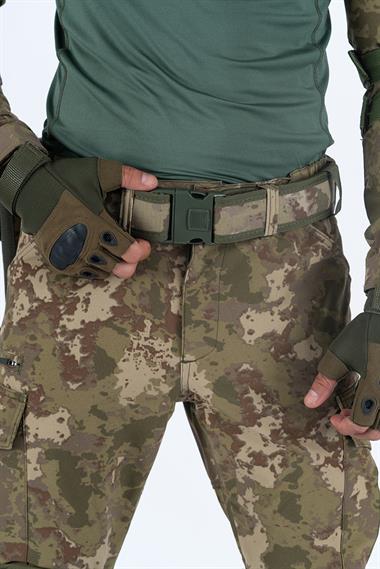 Bikatex Taktik Kemer Palaska Ayarlanabilir Cırtlı Palaska  Kmr-003