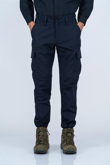 Bikatex Taktik Outdoor Pantolon Ripstop Çok Cepli Kargo Lacivert Pantolonu - 509 