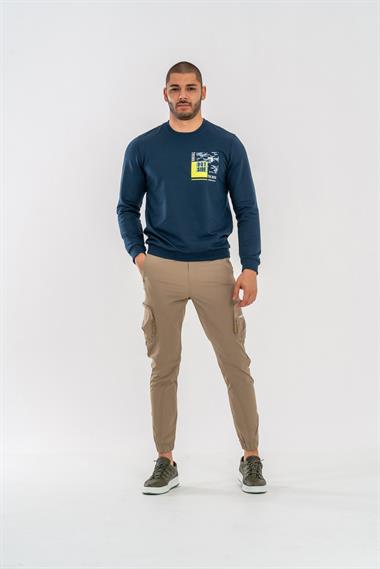 Combat Tactical Outdoor Taktik Jogger Kargo Cepli Paraşüt Pantolon Safari - 518 - B27