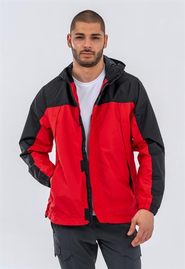 Combat Tactical Outdoor  Mevsimlik Su Geçirmez Yağmurluk Mont Kapüşonlu Rüzgârlık Mont - 606