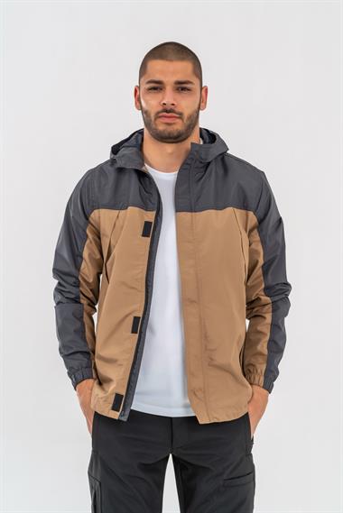 Combat Tactical Outdoor  Mevsimlik Su Geçirmez Yağmurluk Mont Kapüşonlu Rüzgârlık Mont - 606