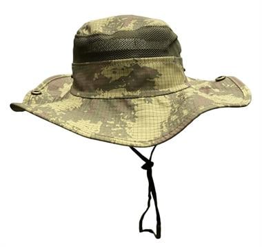 Taktik Fötr Şapka Balıkçı Avcılık Askeri Kamuflaj Boonie Fötür Şapka - 018