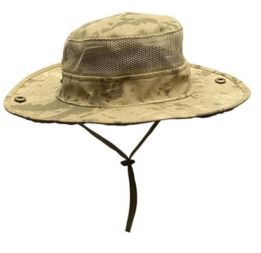 Taktik Fötr Şapka Balıkçı Avcılık Askeri Kamuflaj Boonie Fötür Şapka - 018