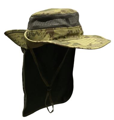 Bikatex Taktik Fötr Şapka Balıkçı Avcılık Askeri Kamuflaj Boonie Fötür Şapka - 044