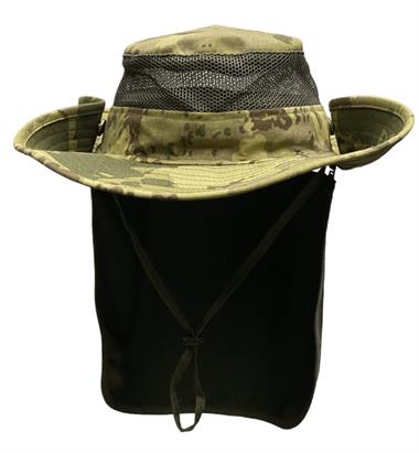 Bikatex Taktik Fötr Şapka Balıkçı Avcılık Askeri Kamuflaj Boonie Fötür Şapka - 044