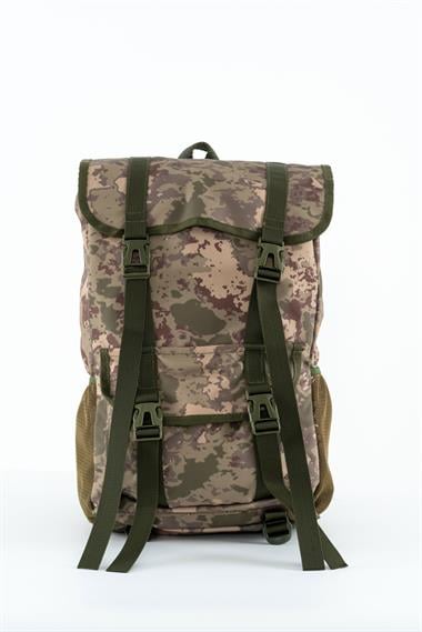 Combat Tactical Outdoor Taktik 40 Lt Sırt Çantası Su Geçirmez Yürüyüş Seyahat Dağcı Kamp Trekking Sırt Çantası 40 lt  Kamufulaj