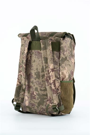 Combat Tactical Outdoor Taktik 40 Lt Sırt Çantası Su Geçirmez Yürüyüş Seyahat Dağcı Kamp Trekking Sırt Çantası 40 lt  Kamufulaj