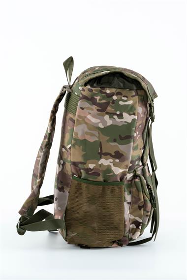 Combat Tactical Outdoor Taktik 40 Lt Sırt Çantası Su Geçirmez Yürüyüş Seyahat Dağcı Kamp Trekking Sırt Çantası 40 lt  Kamufulaj  