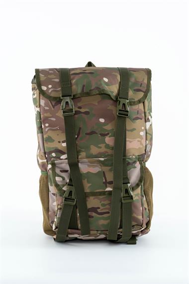Combat Tactical Outdoor Taktik 40 Lt Sırt Çantası Su Geçirmez Yürüyüş Seyahat Dağcı Kamp Trekking Sırt Çantası 40 lt  Kamufulaj  