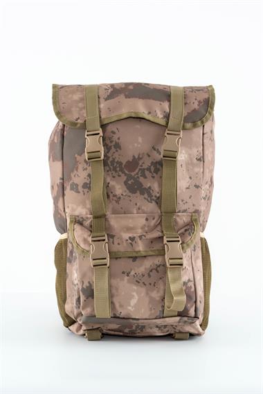 Combat Tactical Outdoor Taktik 40 Lt Sırt Çantası Su Geçirmez Yürüyüş Seyahat Dağcı Kamp Trekking Sırt Çantası 40 lt  Kamufulaj