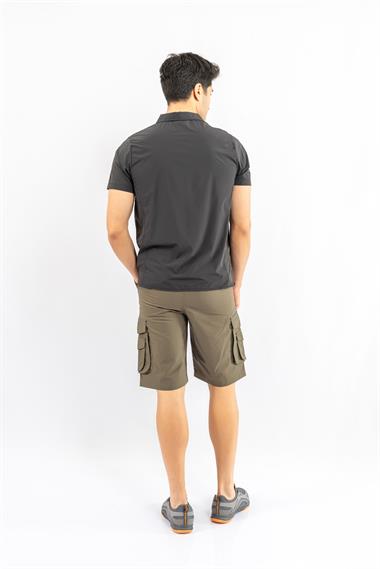 Combat Tactical Outdoor Tişört Günlük Polo Yaka Tişörtü T-Shirf - 819819