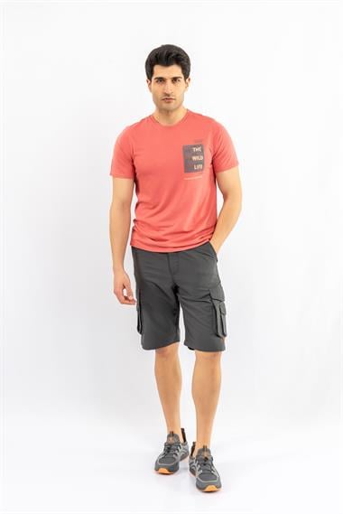 Combat Tactical Outdoor Tişört Günlük Sıfır Yaka Erkek Tişörtü Basıc T-Shirf Bambu tişört  821