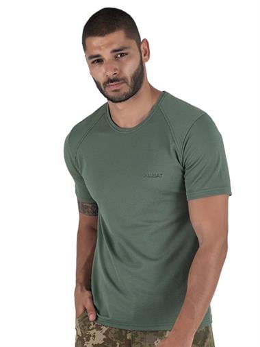 Combat Tactical Outdoor Tişört Günlük Sıfır Yaka Sporcu Erkek Tişörtü T-Shirf - 807 JKR