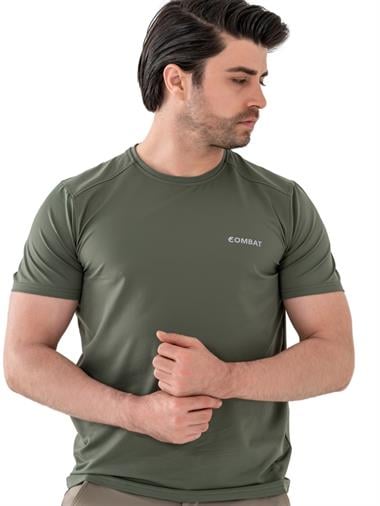 Combat Tactical Outdoor Tişört Günlük Sıfır Yaka Sporcu Erkek Tişörtü T-Shirf -  807 SJY