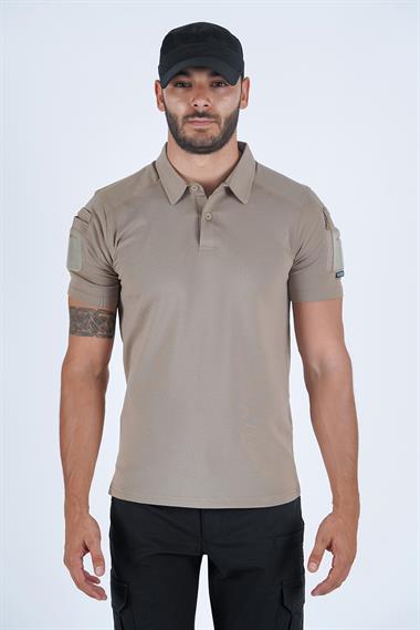 Combat Tactical Outdoor  Tişört Günlük Polo Yaka Tişörtü T-Shirf - 802