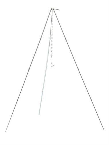 Üç Ayak Kamp Izgara Demiri Zincirli Tripod - 8401