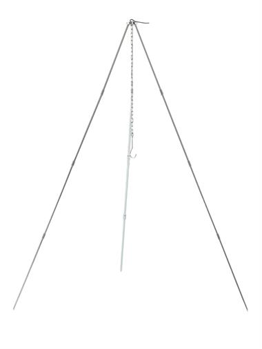 Üç Ayak Kamp Izgara Demiri Zincirli Tripod - 8401