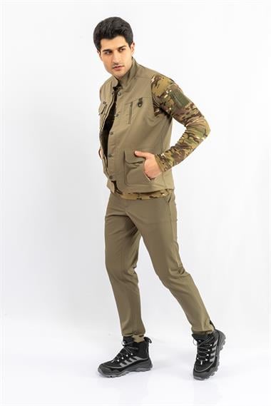 Bikatex Taktik Avcı Yeleği Çok Cepli Gazeteci Yeleği - 201