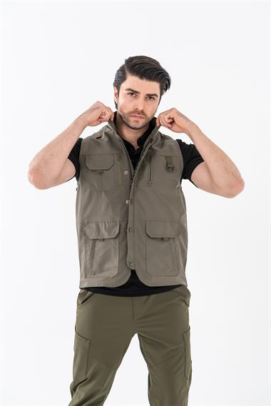 Bikatex Taktik Avcı Yeleği Çok Cepli Gazeteci Yeleği - 201