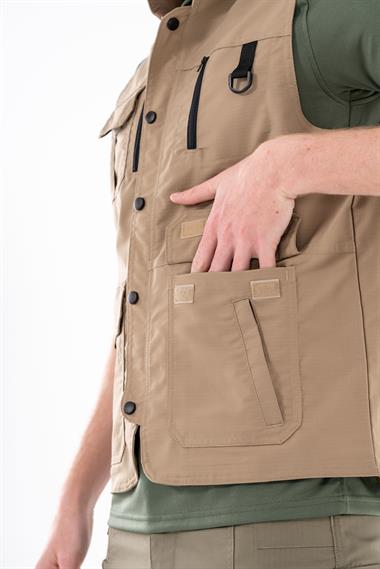 Bikatex Taktik Avcı Yeleği Çok Cepli Gazeteci Yeleği - 201