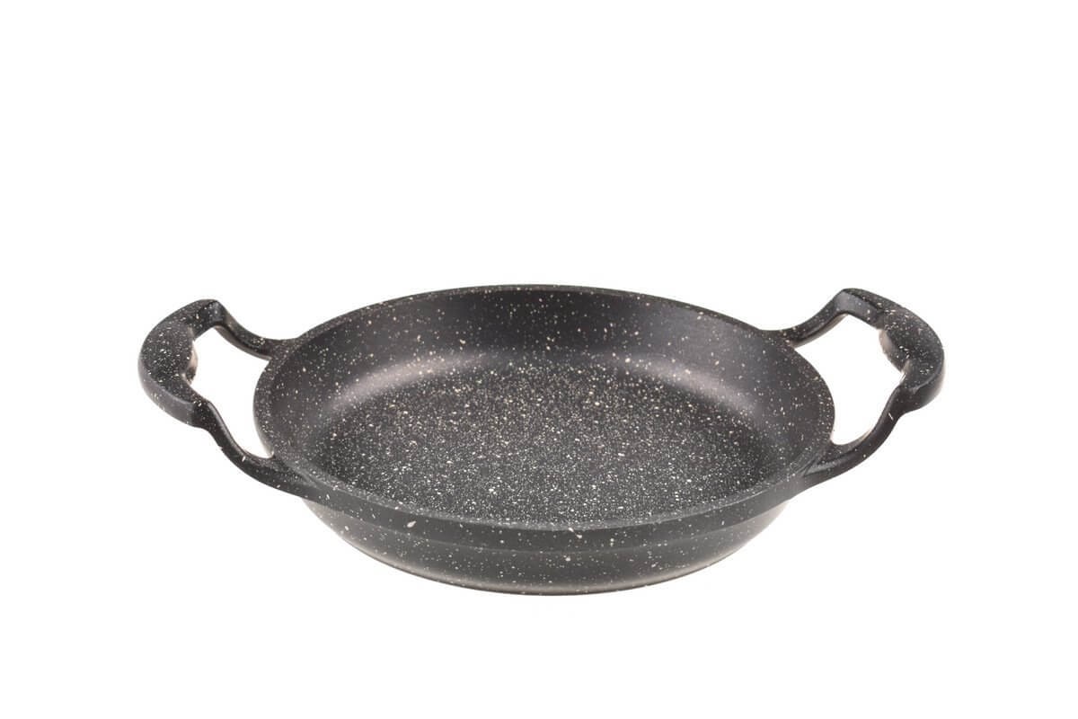 Bambum Minor Yuvarlak Sahan Beyaz Desenli 22 cm T3027BambumSahan