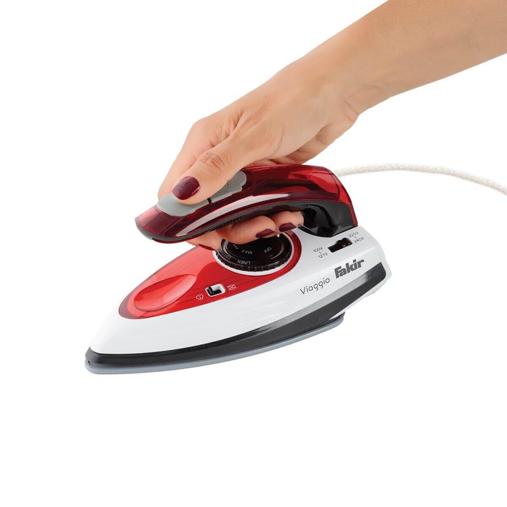 Fakir Viaggio Seyahat 1200W Ütüsü Kırmızı