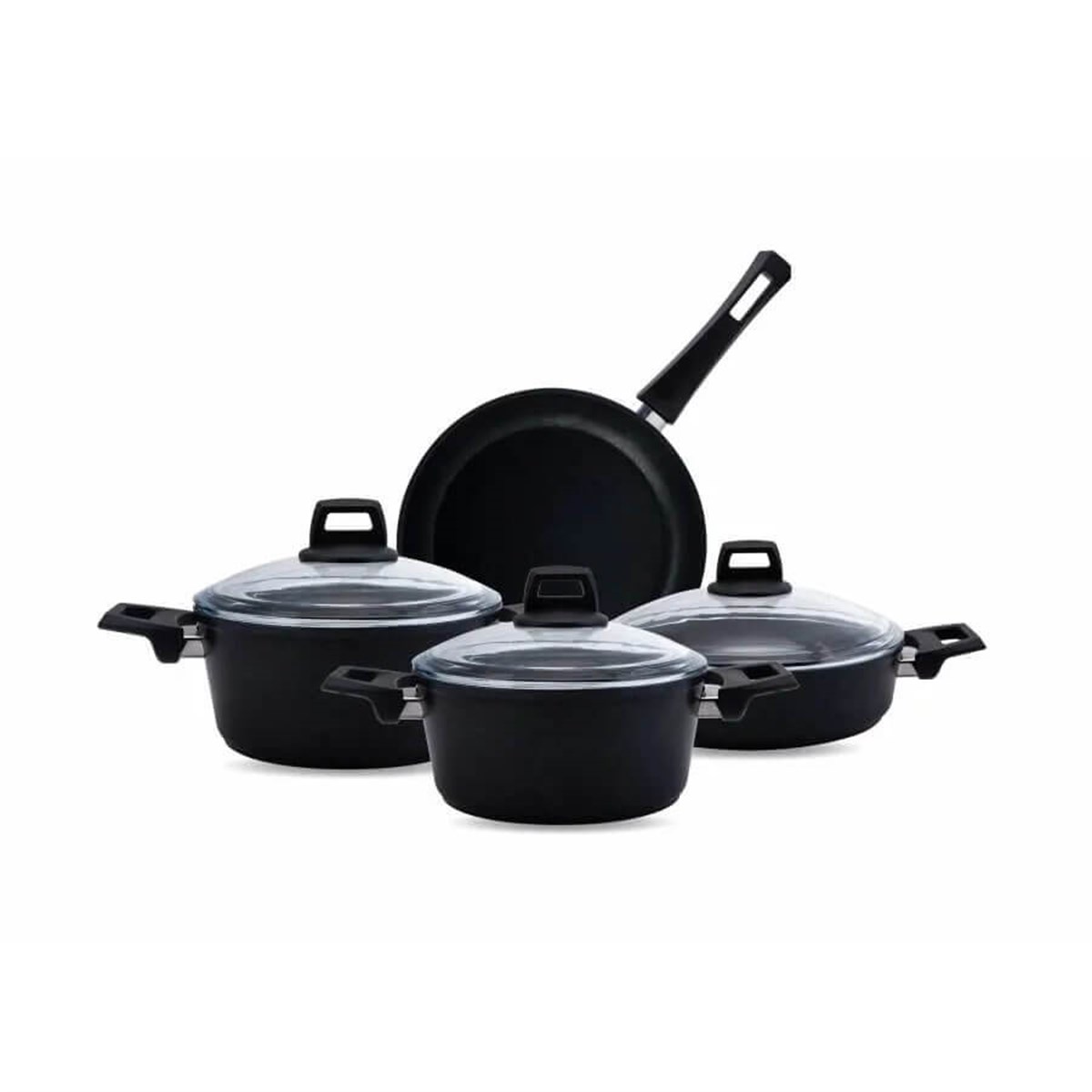 Karaca Bio Diamond Power 7 Parça Tencere Seti