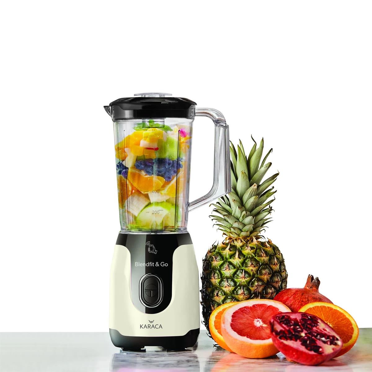 Karaca Blendfit Go Retro Krem Smoothie BlenderKaracaBlender ve Mikserler