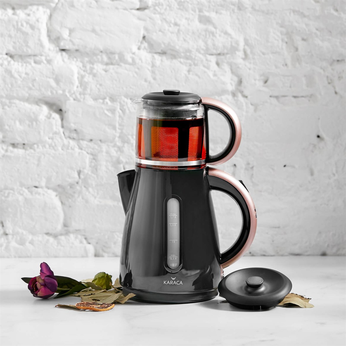 Karaca Çay Makinesi Kettle 1501 Rosegold