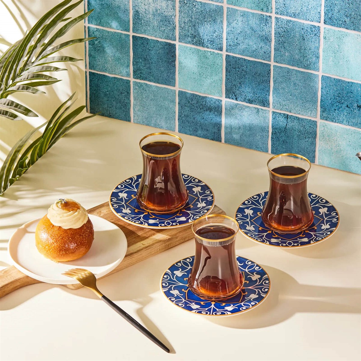 Karaca Deep Sea 12 Parça 6 Kişilik Çay SetiKaracaÇay Takımları