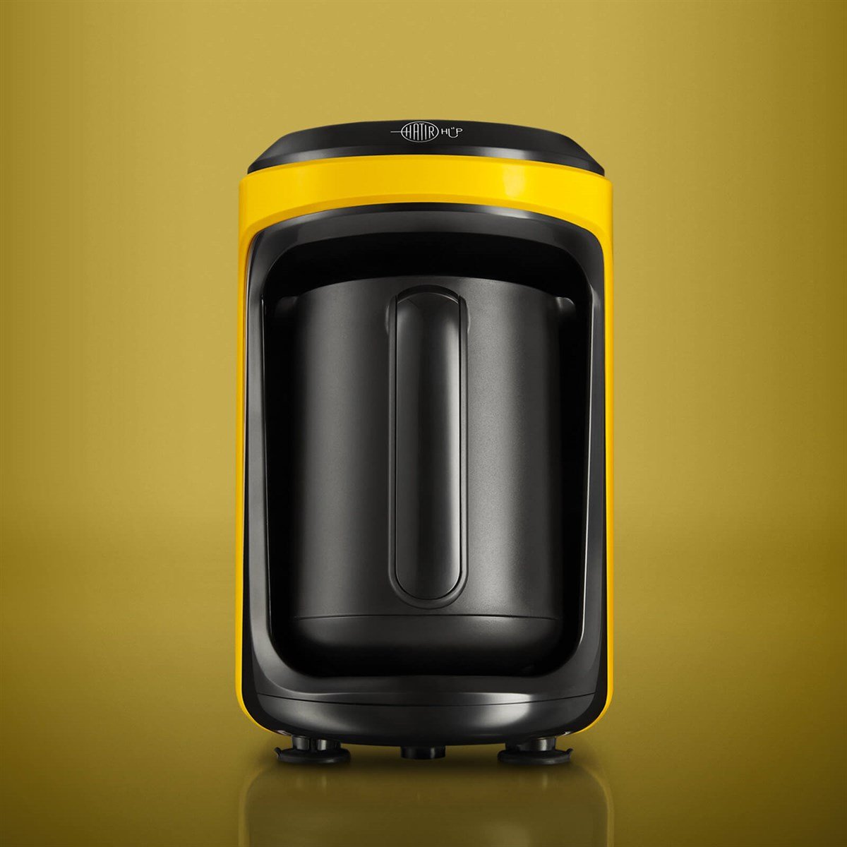 Karaca Hatır Hüp Türk Kahve Makinesi Sarı