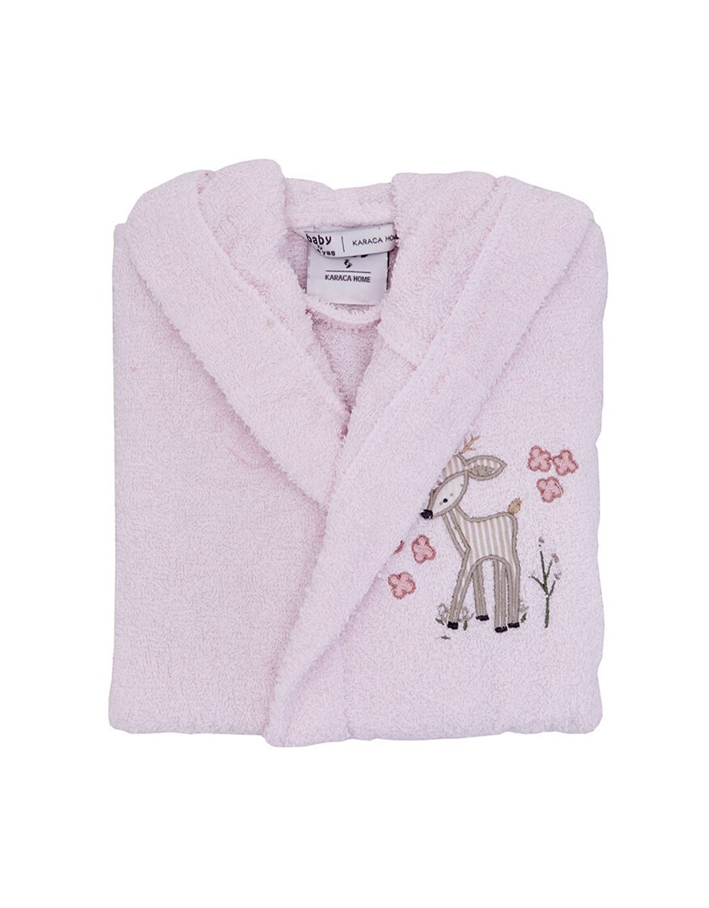 Karaca Home Doe 2-4 Yaş Bornoz - Pembe
