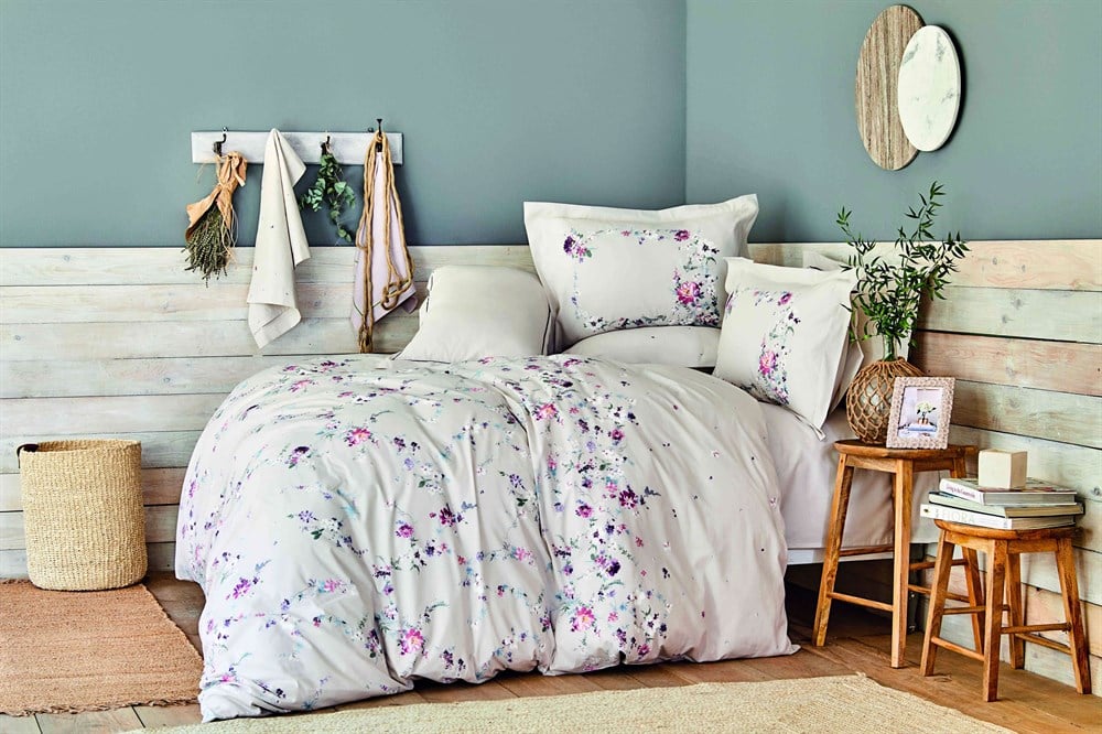 Karaca Home Juanna Tas Rnf Çift Kişilik 6 Parça Nevresim Takımı