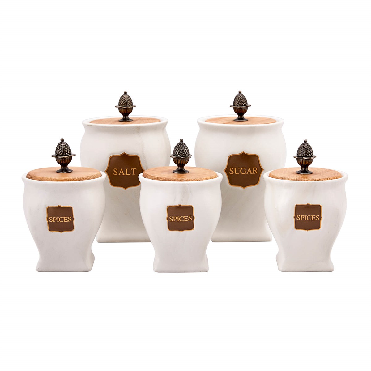 Karaca Marble 5'li Baharat Takımı