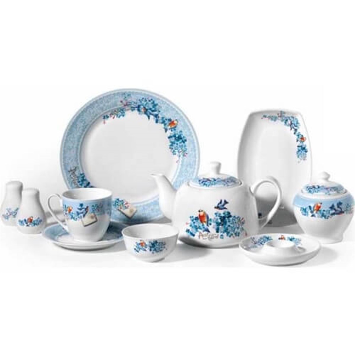 Korkmaz 36 Parça 6 Kişilik Porselen Kahvaltı Takımı A8835Korkmaz6 Kişilik Kahvaltı Takımı