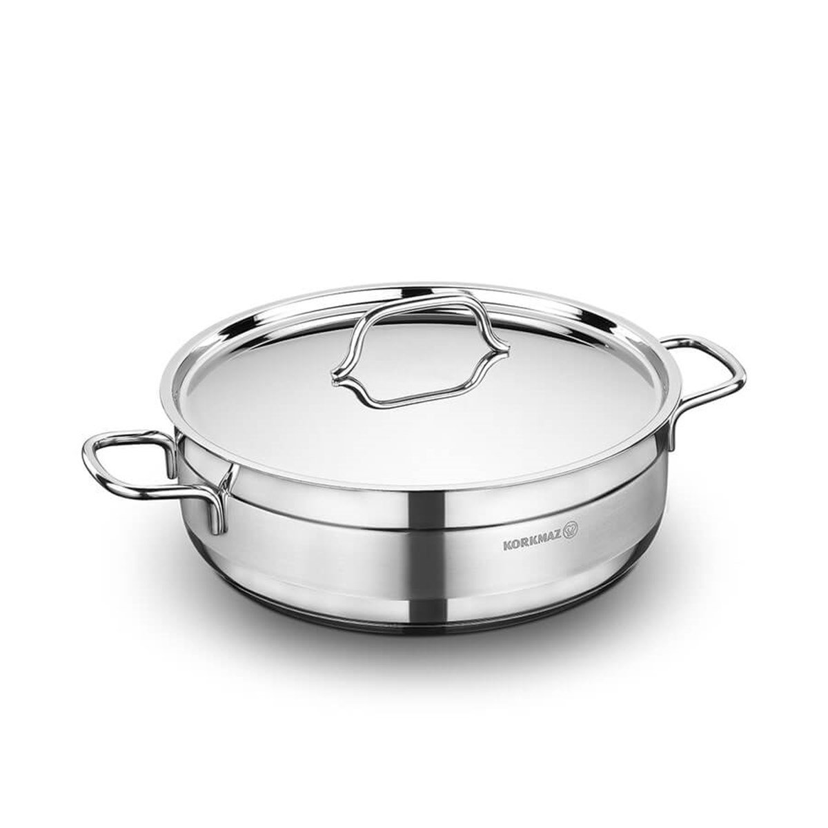 Korkmaz Alfa 28x9 cm Kısa Tencere A1027KorkmazTencere & Tencere Seti